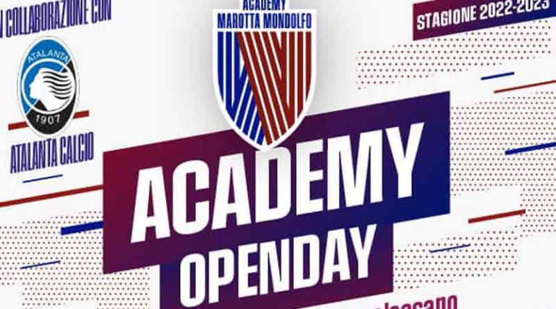 L’Academy MarottaMondolfo organizza il primo Open Day della bassa Valcesano